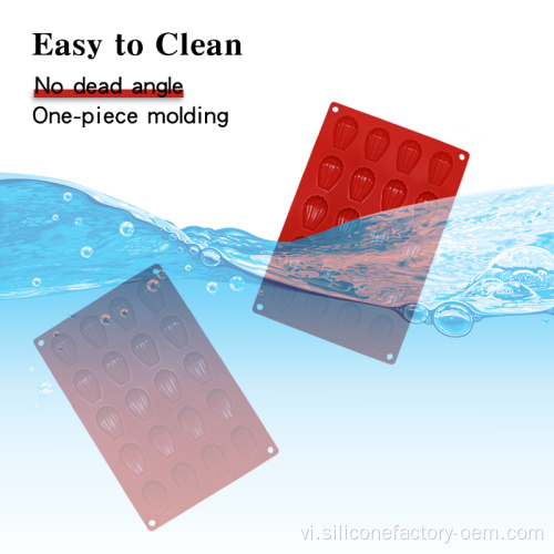 Silicone nhỏ vỏ bánh sô cô la